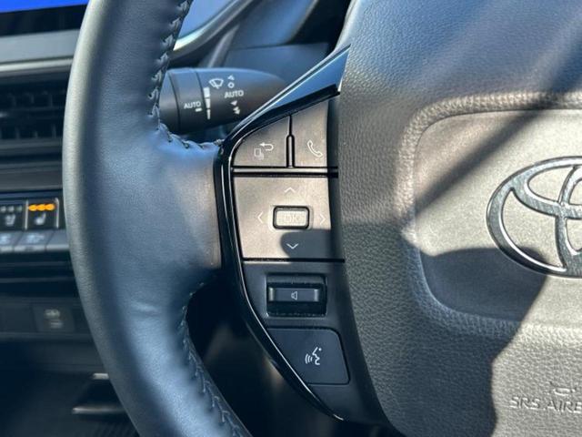 プリウス Ｚ　ガラスルーフ／保証書／ディスプレイオーディオ＋ナビ１２．３インチ／デジタルインナーミラー／トヨタセーフティセンス／シートヒーター　前席／パノラミックビューモニター／車線逸脱防止支援システム　電動シート（18枚目）