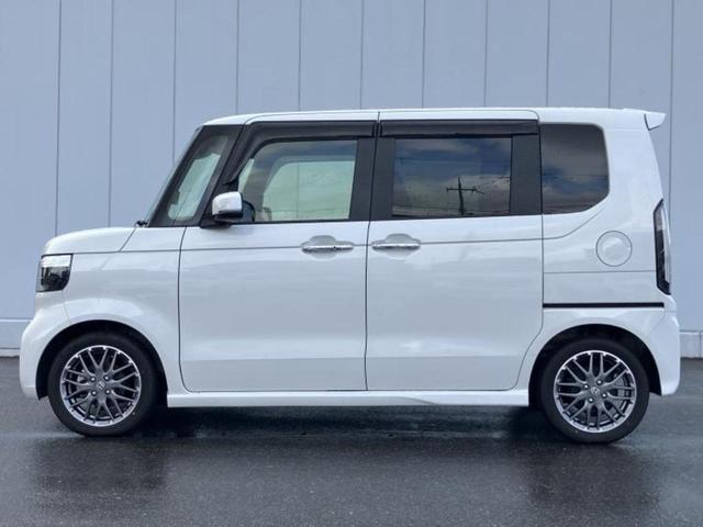 Ｎ－ＢＯＸカスタム ターボ　新品タイヤ／保証書／純正　９インチ　ナビ／ホンダセンシング／両側電動スライドドア／シートヒーター　前席／車線逸脱防止支援システム／シート　ハーフレザー／ドライブレコーダー　純正　衝突被害軽減システム（2枚目）