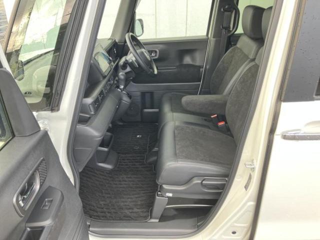 Ｎ－ＢＯＸカスタム ターボ　新品タイヤ／保証書／純正　９インチ　ナビ／ホンダセンシング／両側電動スライドドア／シートヒーター　前席／車線逸脱防止支援システム／シート　ハーフレザー／ドライブレコーダー　純正　衝突被害軽減システム（6枚目）