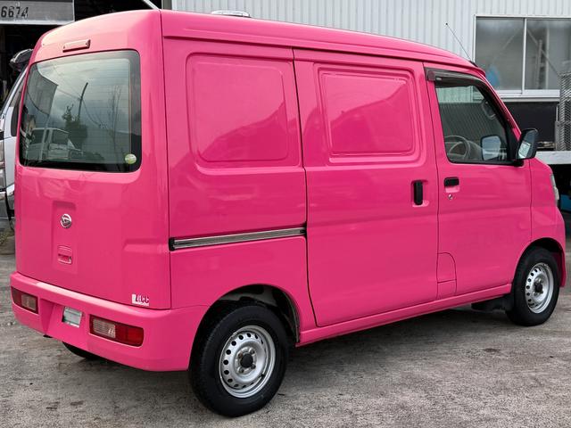 ハイゼットカーゴ キッチンカー仕様４ＷＤ２シーターブラインド　４ＷＤキッチンカー仕様　Ｗシンク　給排水タンク　電動給水ポンプ　換気扇　パッションピンク　バッテリーカットスイッチ（15枚目）