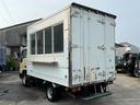 　キッチンカー仕様　Ｗシンク台内新品１２０ＬＸ２給排水タンク電動給水ポンプＷ２６０ＸＨ９７０窓４枚建レール式ＬＥＤスポット新品換気扇防水カバー付フロアー新品張替え施工済　３Ｄロックブラック／ホワイト仕様（11枚目）