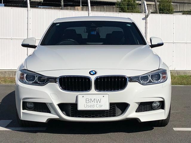 3シリーズ 320d Mスポーツ 黒革 クルコン 電動シートH パドルS アルミP リアフィルム リアPDC バックカメラ 追突警告 CDスロット コンフォートA 18インチAW 弊社下取り車 禁煙車(10枚目)