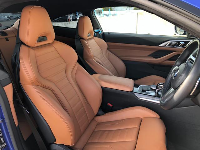 ４シリーズ ４２０ｉクーペ　Ｍスポーツ　２年保証付　茶革　ハーマンＫ　電動シートＨ　　地デジ　ＡＣＣ　ドラレコ前後　ウッドパネル　電動トランク　アンビエント　サウンドＰＫＧ　コンフォートＰＫＧ　１８ＡＷ　弊社下取り車　ワンオーナー認定中古車（11枚目）