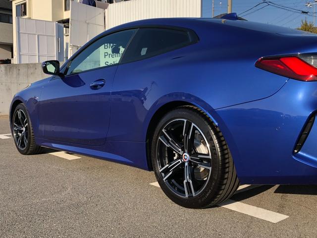 ４シリーズ ４２０ｉクーペ　Ｍスポーツ　２年保証付　茶革　ハーマンＫ　電動シートＨ　　地デジ　ＡＣＣ　ドラレコ前後　ウッドパネル　電動トランク　アンビエント　サウンドＰＫＧ　コンフォートＰＫＧ　１８ＡＷ　弊社下取り車　ワンオーナー認定中古車（40枚目）