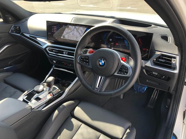 M3 M3セダン コンペティション M xDrive 2年保証付 HUD 黒革 Vシート H/K Mブレーキ 電動シートH ACC 地デジ 全周囲 レーザーライト 19/20インチAW アンビエント Rフィルム 弊社下取り車 ワンオーナー 認定中古車(31枚目)