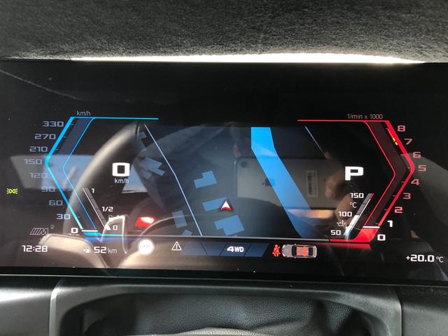 M3 M3セダン コンペティション M xDrive 2年保証付 HUD 黒革 Vシート H/K Mブレーキ 電動シートH ACC 地デジ 全周囲 レーザーライト 19/20インチAW アンビエント Rフィルム 弊社下取り車 ワンオーナー 認定中古車(33枚目)