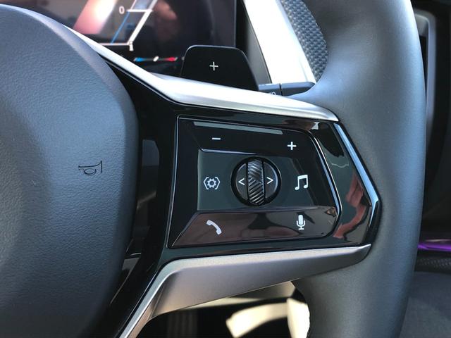 マルチファンクション・ボタン　ステアリングホイール上に装備され、電話やオーディオシステムなどを快適かつ安全に操作することができます。