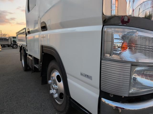 キャンター Ｗキャブ全低床　２トン積載！　Ｗキャブ！　トラック　低床！　ディーゼルターボ！　全長４６９０　幅１６９０　荷台寸法２１００　１６００　６ＡＴ！　三方開き！（24枚目）