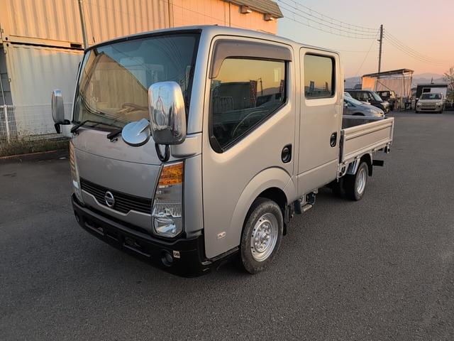 アトラストラック ＷキャブフルスーパーローＤＸ　Ｗキャブ！１２５０積載！　フルスーパーロー！　ディーゼルターボ！トラック　　全長４６９０　幅１６９０　荷台寸法２１００　１６００　５ＭＴ！　三方開き！（9枚目）