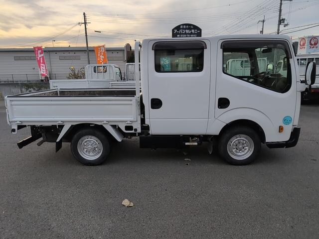 アトラストラック ＷキャブショートフルスーパーローＤＸ　４ＷＤ　１１５０キロ積載！　低床！　ディーゼルターボ！　全長４５７０　幅１６９０　荷台寸法２０００　１６００　５ＭＴ！　三方開き！（3枚目）