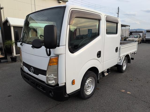 アトラストラック ＷキャブショートフルスーパーローＤＸ　４ＷＤ　１１５０キロ積載！　低床！　ディーゼルターボ！　全長４５７０　幅１６９０　荷台寸法２０００　１６００　５ＭＴ！　三方開き！（9枚目）