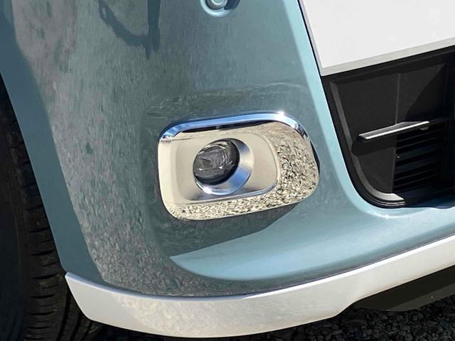 ムーヴキャンバス ストライプスＧ　バックカメラ　両側電動スライドドア　クリアランスソナー　衝突被害軽減システム　オートライト　ＬＥＤヘッドランプ　スマートキー　アイドリングストップ　電動格納ミラー　シートヒーター　ベンチシート　ＣＶＴ（35枚目）