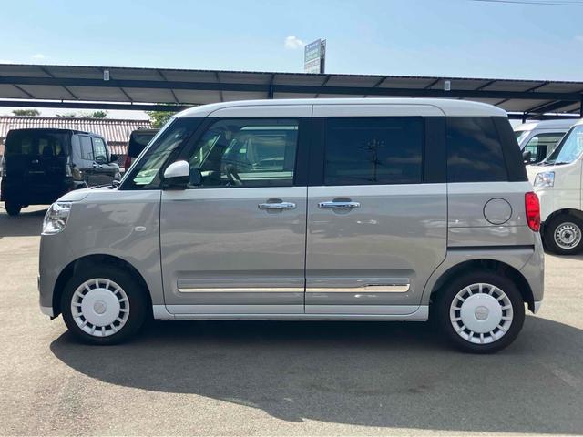 ムーヴキャンバス ストライプスＧ　バックカメラ　両側電動スライドドア　クリアランスソナー　レーンアシスト　衝突被害軽減システム　オートライト　ＬＥＤヘッドランプ　スマートキー　アイドリングストップ　電動格納ミラー　シートヒーター（15枚目）