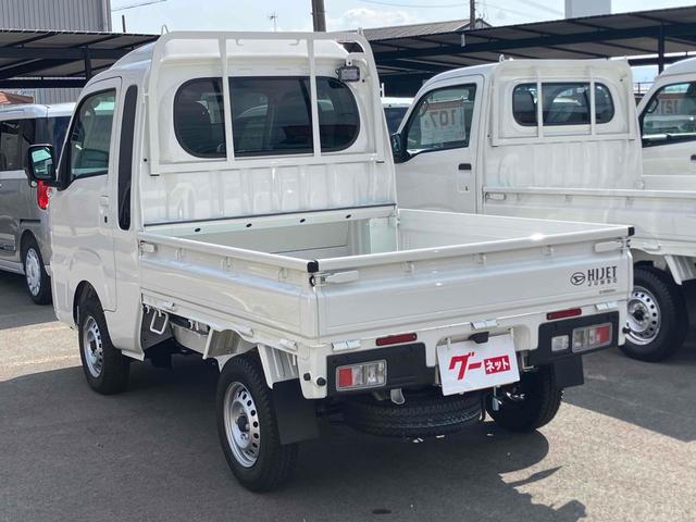 ハイゼットトラック ジャンボエクストラ　軽トラック　ＣＶＴ　衝突被害軽減システム　スマートキー　アイドリングストップ　電動格納ミラー　オートライト　ＥＳＣ　エアコン　パワーステアリング　パワーウィンドウ　運転席エアバッグ　助手席エアバッグ（6枚目）