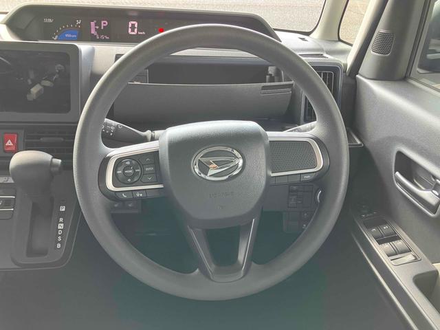 タント Ｘ　バックカメラ　両側スライド・片側電動　クリアランスソナー　レーンアシスト　衝突被害軽減システム　オートライト　ＬＥＤヘッドランプ　スマートキー　アイドリングストップ　電動格納ミラー　シートヒーター（3枚目）