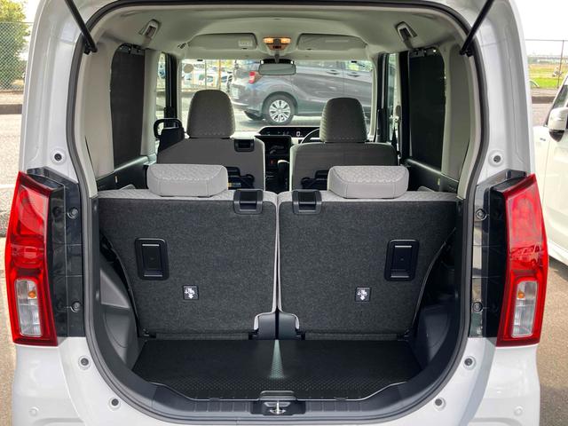 タント Ｘ　バックカメラ　両側スライド・片側電動　クリアランスソナー　レーンアシスト　衝突被害軽減システム　オートライト　ＬＥＤヘッドランプ　スマートキー　アイドリングストップ　電動格納ミラー　シートヒーター（27枚目）