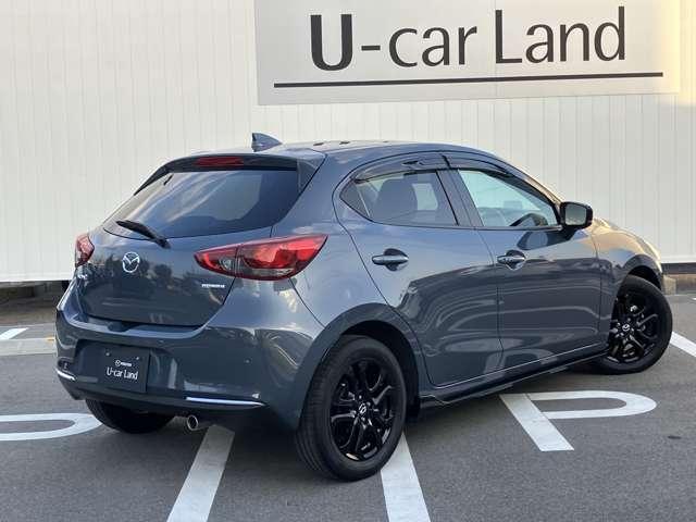 MAZDA2 1.5 15S ブラック トーン エディション ワンオーナー レーダークルーズコントロール 360°ビューモニター ETC車載器 コーナーセンサー オートライト レインセンサーワイパー(2枚目)