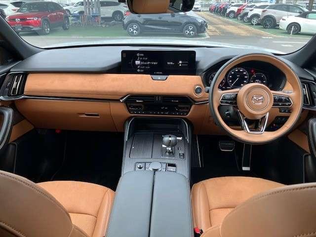 CX-60 3.3 XDハイブリッド プレミアム スポーツ ディーゼルタ ワンオーナー フルメンテ サンルーフ(5枚目)