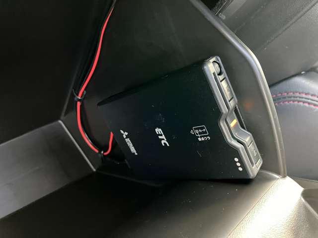 高速道路の料金所も、スムーズに通過できる、ＥＴＣ車載器を装備しています。