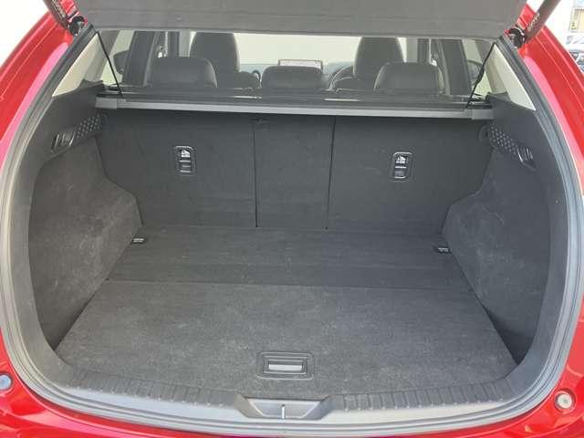 電動リフトゲートで開閉楽々。開閉の上限設定もできますので、低い立体駐車場などでも便利です。