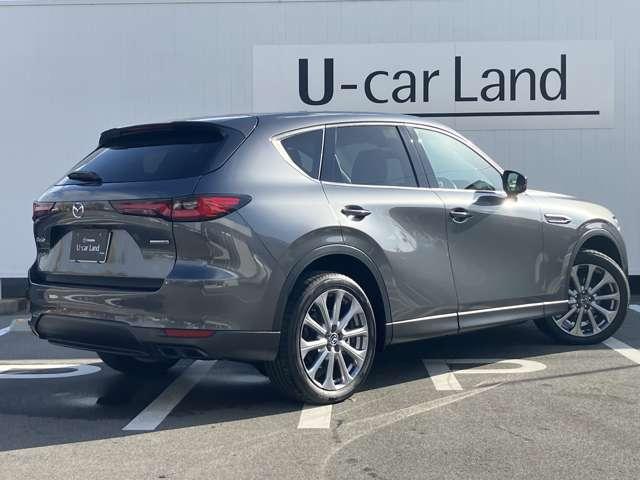 ＣＸ－６０ ２．５　２５Ｓ　Ｌパッケージ　弊社社有車ＵＰ　３６０°ビューモニター　レーダークルーズコントロール　運転席・助手席シートヒーター　コーナーセンサー　オートライト（2枚目）