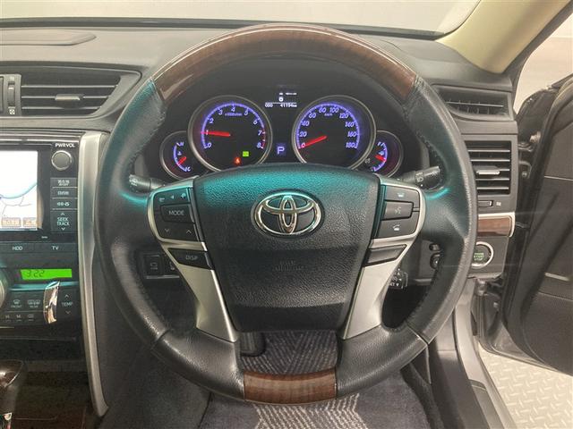 マークX プレミアム フルセグ HDDナビ DVD再生 ミュージックプレイヤー接続可 バックカメラ ETC HIDヘッドライト(12枚目)