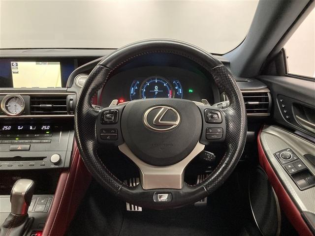 RC RC350 Fスポーツ 革シート フルセグ メモリーナビ DVD再生 ミュージックプレイヤー接続可 バックカメラ 衝突被害軽減システム ETC ドラレコ LEDヘッドランプ ワンオーナー フルエアロ(13枚目)