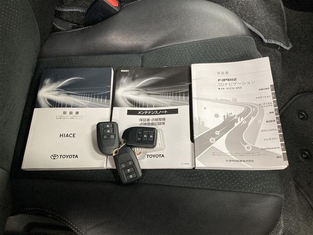 ハイエースバン スーパーＧＬ　ダークプライムＩＩ　ワンセグ　メモリーナビ　ミュージックプレイヤー接続可　バックカメラ　衝突被害軽減システム　ＥＴＣ　両側電動スライド　ＬＥＤヘッドランプ　ディーゼル（33枚目）