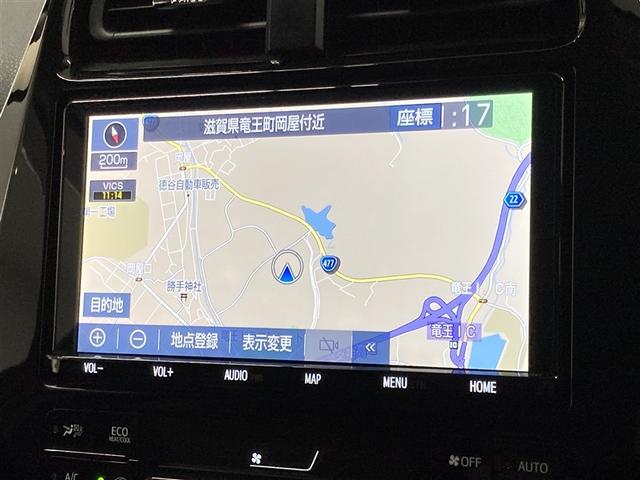 プリウス Ａプレミアム　革シート　フルセグ　メモリーナビ　ＤＶＤ再生　ミュージックプレイヤー接続可　バックカメラ　衝突被害軽減システム　ＥＴＣ　ドラレコ　ＬＥＤヘッドランプ（4枚目）