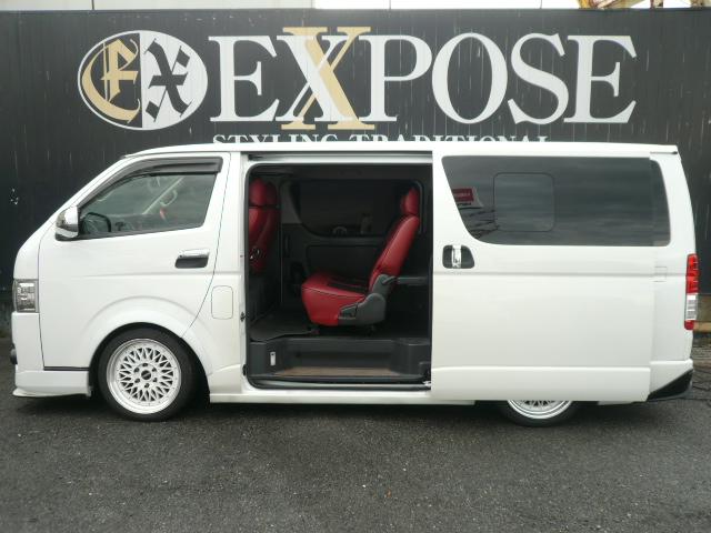 ハイエースバン スーパーＧＬ　ダークプライム　ＥＳＳＥＸ改　ベットＫＩＴ（19枚目）