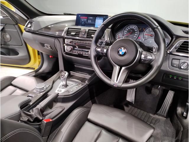 BMW Ｍ４ Ｍ４カブリオレ コンペティション ブラックレザーシート シートヒーター ネックヒーター Ｍ ＤＣＴドライブロジック 845.0万円  令和2年(2020年) 兵庫県 中古車