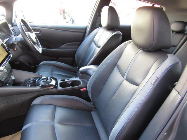 リーフ e+ G プロパイロット・メーカーナビ・フルセグ・アラウンドビュー・レザーシート・BOSE・シートヒーター・LEDライト・前後ドラレコ・エマブレ・スマートルームミラー・セキュリティセーフティPKG・ETC(28枚目)