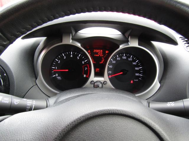 ジューク 16GT 純正メモリーナビ・フルセグ・バックカメラ・アラウンドビュー・キセノン・ETC・インテリキー・プライバシーガラス・オートライト・前後ソナー・純正17インチアルミ・フォグ(36枚目)