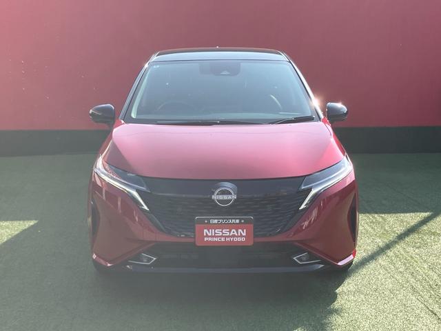 オーラ G レザーエディション メエモリーナビ・地デジ・アラウンドビューモニター・プロパイロット・前後ソナー・踏み間違え・車線逸脱警報・オートライト・エマージェンシーブレーキ・ETC・17インチアルミ(4枚目)