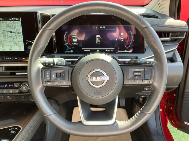 オーラ G レザーエディション メエモリーナビ・地デジ・アラウンドビューモニター・プロパイロット・前後ソナー・踏み間違え・車線逸脱警報・オートライト・エマージェンシーブレーキ・ETC・17インチアルミ(10枚目)