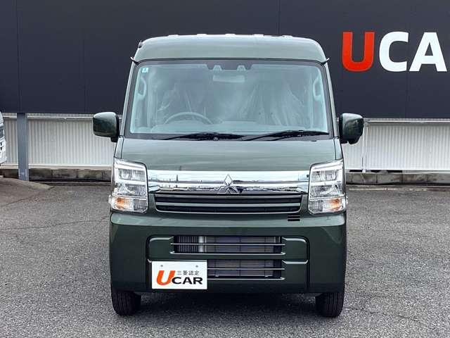 ミニキャブバン ブラボー 2WD 雹害車両 届出済未使用車 フルフラット シートヒーター デュアルカメラブレーキサポート スマートキー&プッシュスタート パーキングセンサー ターボ アイドリングストップ エアコン ABS(2枚目)