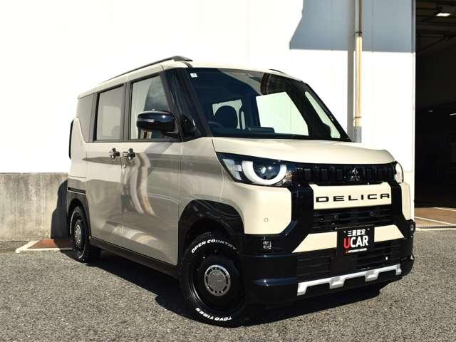 デリカミニ T プレミアム オリジナルカスタム仕様 9型ナビゲーション 衝突軽減装置 ターボエンジン ナビTV 寒冷地 パワステ フルタイム4WD エアバッグ LEDヘッド ESC サイドカメラ クルコン インテリキー ETC(2枚目)