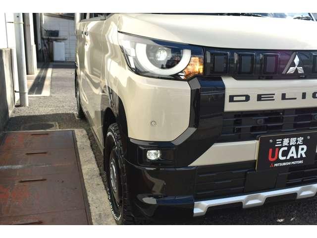 デリカミニ T プレミアム オリジナルカスタム仕様 9型ナビゲーション 衝突軽減装置 ターボエンジン ナビTV 寒冷地 パワステ フルタイム4WD エアバッグ LEDヘッド ESC サイドカメラ クルコン インテリキー ETC(5枚目)