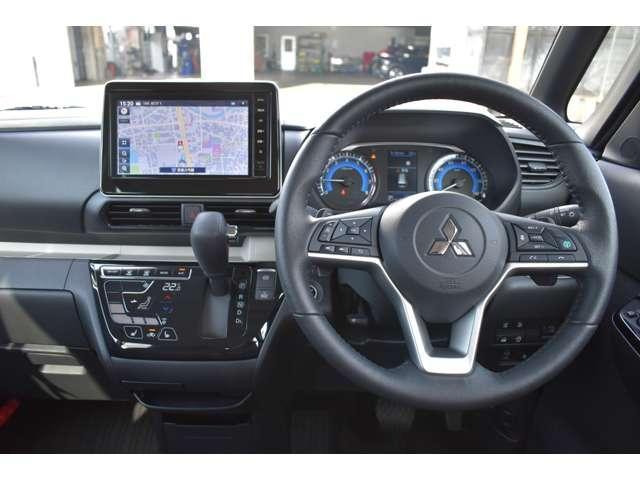 デリカミニ T プレミアム リミテッドエディション 9型ナビゲーション ETC2.0車載器 オールウェザーマット(11枚目)