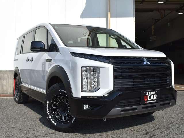 デリカD:5 シャモニー 11型ナビゲーション ETC2.0 ドライブレコー アイドリングS アクティブクルーズコントロール イモビ 衝突被害軽減装置 Bモニター サイドカメラ ETC 助手席エアバッグ 地デジTV 4WD(7枚目)