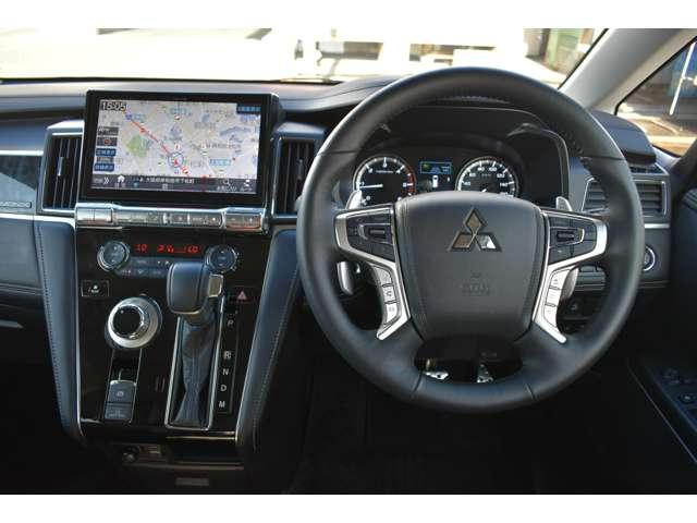 デリカD:5 シャモニー 11型ナビゲーション ETC2.0 ドライブレコー アイドリングS アクティブクルーズコントロール イモビ 衝突被害軽減装置 Bモニター サイドカメラ ETC 助手席エアバッグ 地デジTV 4WD(13枚目)