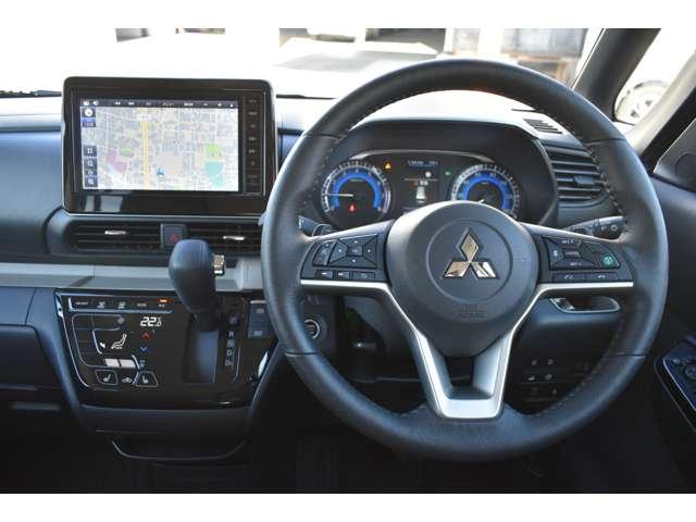 デリカミニ Ｔ　プレミアム　リミテッドエディション　９型ナビゲーション　ＥＴＣ２．０車載器　オールウェザーマット（12枚目）