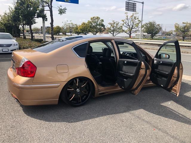 350GTスポーツパッケージ キーレス・前席パーワーシート・D席メモリーシート・HID・Rフィルム・クラブリネア20AW・フルタップ車高調・K-ブレイクフルエアロ・社外フェンダー・ルーフブラック・マフラー(75枚目)