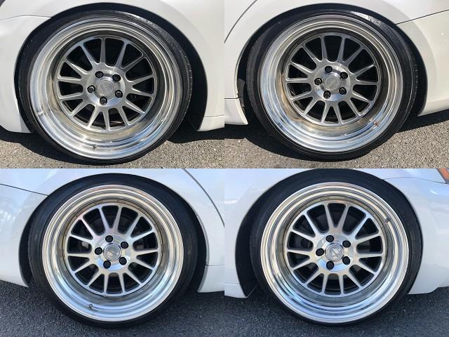 IS250 バージョンL HDDナビ・CD/Mサーバ・ETC・禁煙車・本革シート・ワーク18AW・HKS車高調・スピンドルワンオフエアロ・リアISF仕様(12枚目)