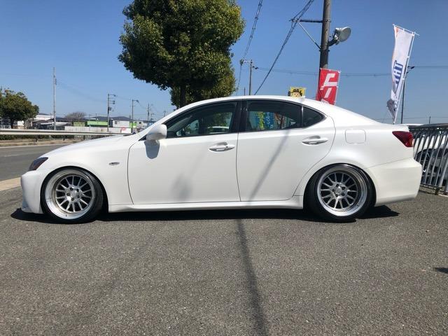 IS250 バージョンL HDDナビ・CD/Mサーバ・ETC・禁煙車・本革シート・ワーク18AW・HKS車高調・スピンドルワンオフエアロ・リアISF仕様(26枚目)
