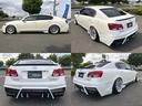 ＧＳ３５０　ＨＤＤナビ・ＣＤ・ＥＴＣ・Ｂモニ・Ｒシェード・コンビハンドル・Ｒフィルム・本革シート・ブラックパールエアロ・ワーク１９ＡＷ・エイムゲイン車高調・キャンバーキット・社外マフラー(8枚目)