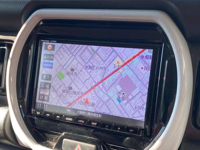 ハスラー ＨＹＢＲＩＤ　Ｘ　ナビゲーション　全方位カメラ付　アイドリングストップ　シートヒーター　スズキセーフティーサポート　　Ｂｌｕｅｔｏｏｔｈ　オートライト　盗難防止システム（2枚目）