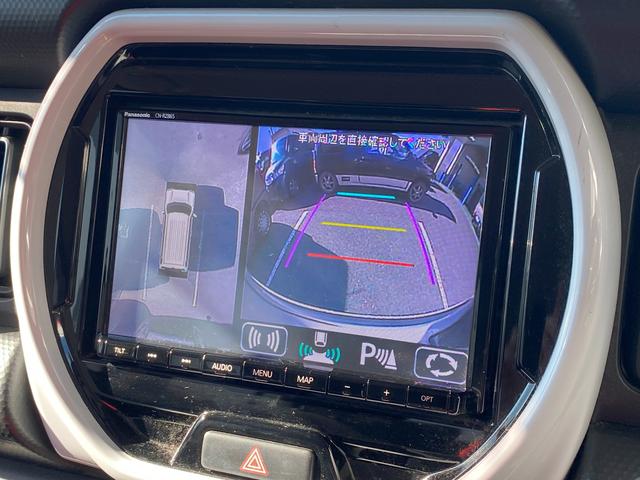 ハスラー ＨＹＢＲＩＤ　Ｘ　ナビゲーション　全方位カメラ付　アイドリングストップ　シートヒーター　スズキセーフティーサポート　　Ｂｌｕｅｔｏｏｔｈ　オートライト　盗難防止システム（3枚目）