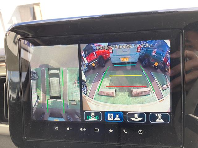 ワゴンRスマイル HYBRID X 3型 デモカー使用車 全方位ナビ ACC デュアルセンサーブレーキサポートII(前後衝突軽減ブレーキ) 全方位モニター付きメモリーナビゲーション(Bluetooth対応) 電動パーキング 後席両側パワースライドドア シートヒーター ACC(10枚目)