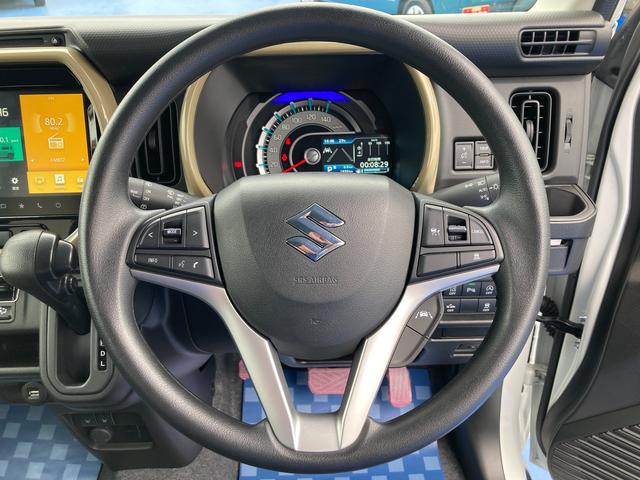 ハスラー ＨＹＢＲＩＤ　Ｇ　３型　　デモカー使用車　全方位ナビ　ＡＣＣ　デュアルカメラブレーキサポート（前後衝突軽減ブレーキ）　全方位モニター付きメモリーナビゲーション（Ｂｌｕｅｔｏｏｔｈ対応）　ＬＥＤヘッドライト　ステアリングオーディオスイッチ　シートヒーター　ＡＣＣ（5枚目）